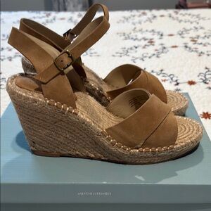 Seychelles Women's Tan Wedge Sandals